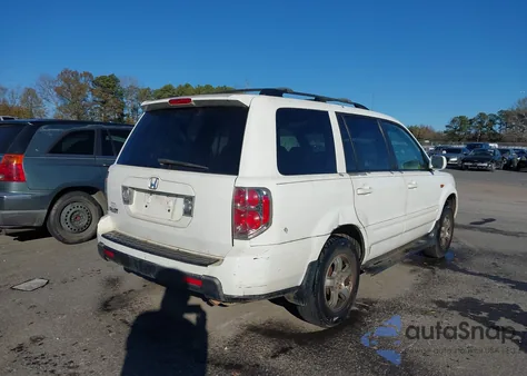 2006 Honda Pilot Ex-L from USA, damaged, VIN 5FNYF28676B037627